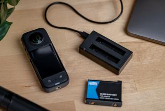 Image du produit Newell SDC-USB Zweikanal-Ladegerät für One X3-Akkus für Insta360 (Chargeur de batterie d'appareil photo)
