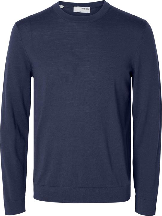 Selected Homme Slhtray Ls Knit Merino Crew Neck Noos