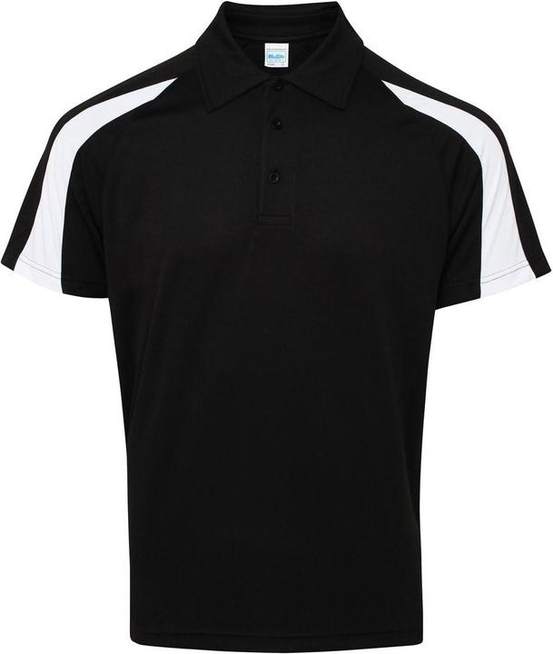 Awdis Just Cool Kurzarm Polo Shirt Mit Kontrast Panel