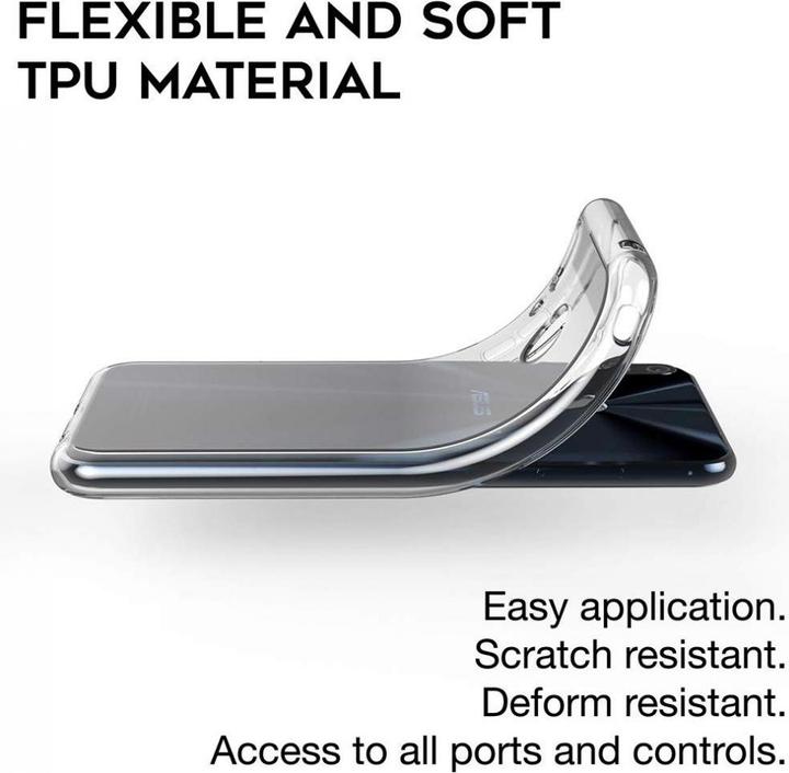Image du produit Screenguard Asus ZenFone 5 / 5Z Etui souple en TPU transparent (Asus Zenfone 5Z)