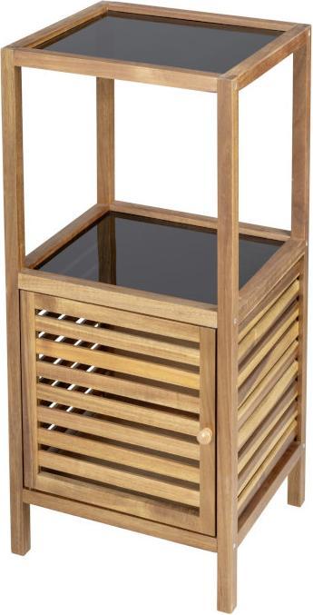 Immagine prodotto Wenko Badregal mit Tür Fondi (39,5 x 35,5 x 86 cm)