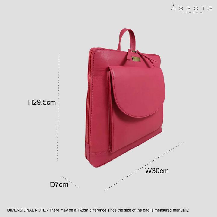 Image du produit Assots London Assots Designer Fashion Sac à dos en cuir No.6