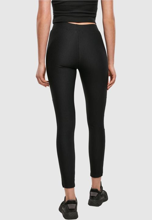Immagine prodotto Urban Classics Leggings a costine Tech Mesh da donna (XXL)