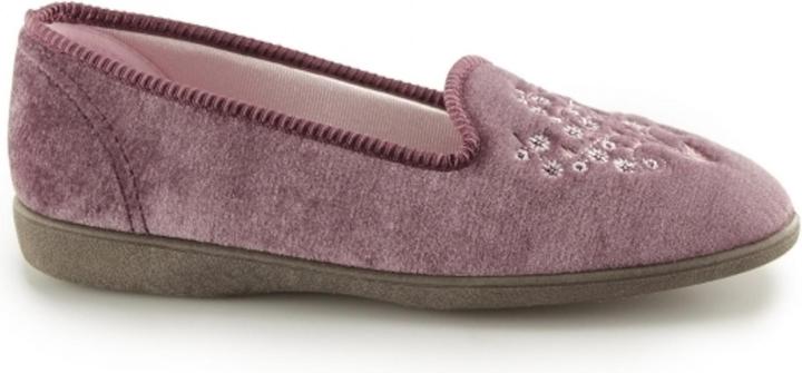 Actual product image Universal Textiles Nieta slippers slippers with embroidery (41)