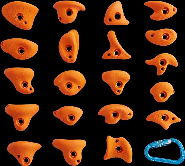 Actual product image Entre Prises Climbing holds set Kids 2 (Red (new mould))