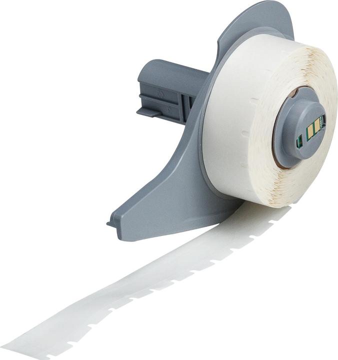 Actual product image Brady M7C-375-412, polypropylene, white, matt, 9.53 mm x 15.24 m, non-adhesive, continuous