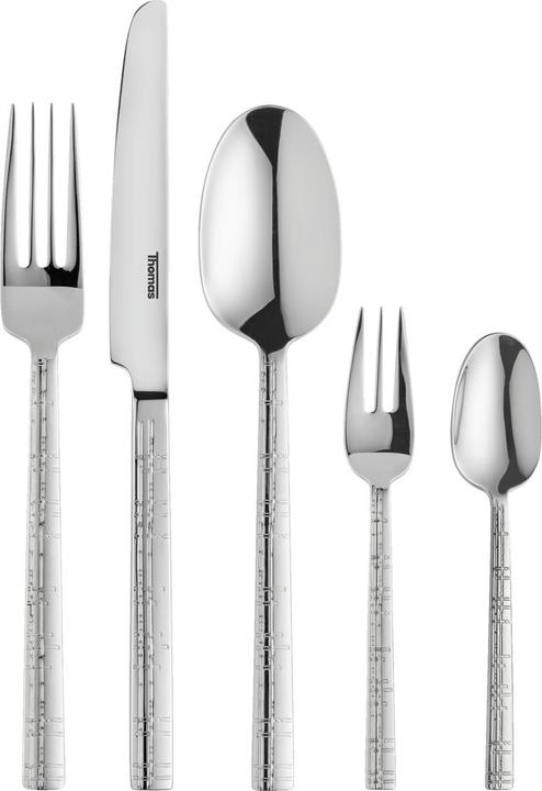 Produktbild Thomas Fun - Karo - Edelstahl glänzend - Besteck-Set 30-tlg., V.h. (30 Stück, Besteck Set)