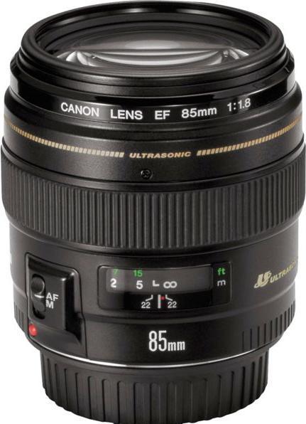 Actual product image Canon EF 85mm f/1.8 USM (EU) (Canon EF, full size)