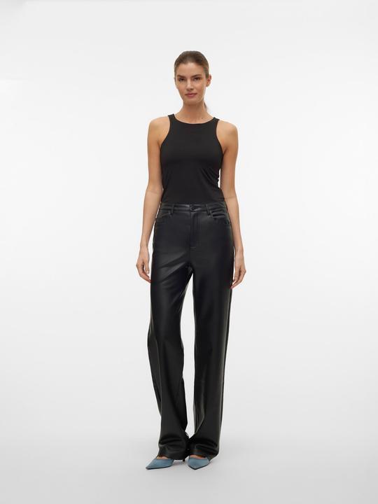 Image du produit Vero Moda VMTESSA Hohe Taille Hose Hose in Lederoptik (29)