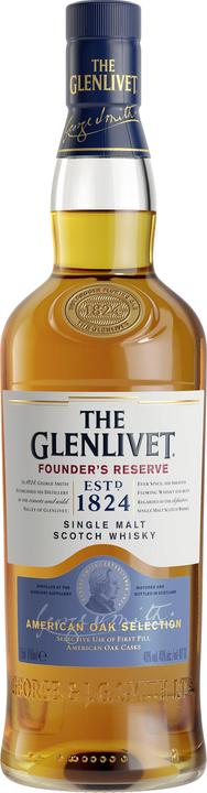 Actual product image The Glenlivet Founders Reserve (Single Malt, Scotch whisky, 1 x 70 cl)