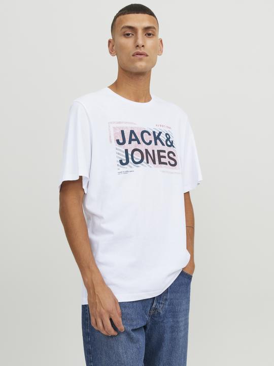 Produktbild Jack & Jones 3er-pack Gedruckt Rundhals T-shirt T-shirt (XL)