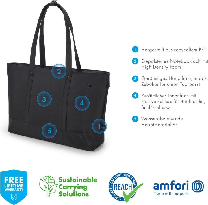 Produktbild Dicota Shopper Eco MOTION 13-14.1" (14.10", Universal)