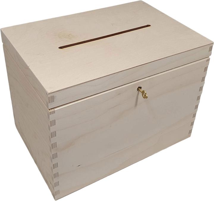 Produktbild Playwood Umschlagbox aus Holz mit Schloss
