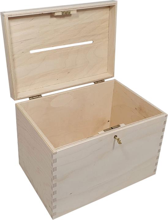 Produktbild Playwood Umschlagbox aus Holz mit Schloss
