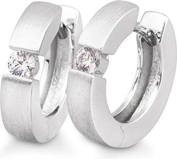 Actual product image Breuning Creoles - BRILL. 0,18 Ct. H/si (585, - Gold)