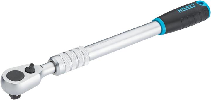 Produktbild HAZET HiPer Feinzahn-Umschaltknarre ∙ ausziehbar 916HPLG ∙ Vierkant 12,5 mm (1/2 Zoll) ∙ 614 mm (1/2")