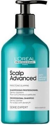 L'Oréal Paris L'OREAL PROFESSIONNEL Serie Expert Scalp Advanced Anti Dandruff szampon przeciw łupieżowy 500ml (500 ml, Flüssiges Shampoo)