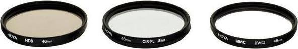 Actual product image Hoya Digital Filter Kit II (UV, CIR-PL & ND8) Filterset (52 mm, Neutral density filter, Polarizing filter, UV filter, 52 mm)
