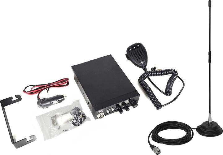 Productafbeelding PNI Pakket CB ESCORT HP 8000L ASQ radio + Extra 40 CB antenne met magneet (Antenne adapter)