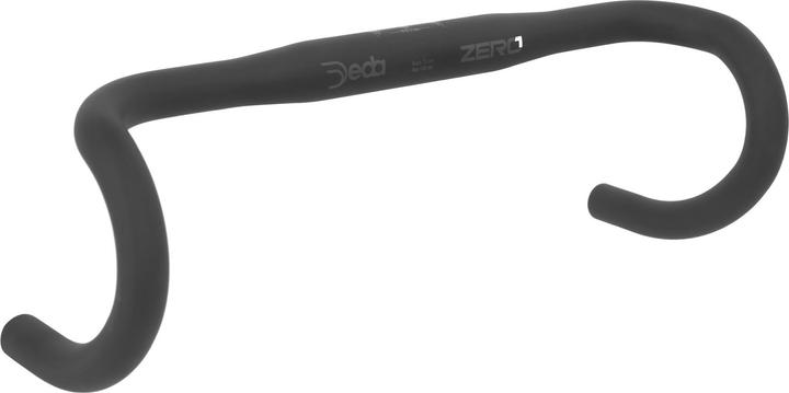 Actual product image Deda Elementi ZERO1 RHM Handlebar, Black on Black (BOB), Alloy 6061 (42 cm) (420 mm)