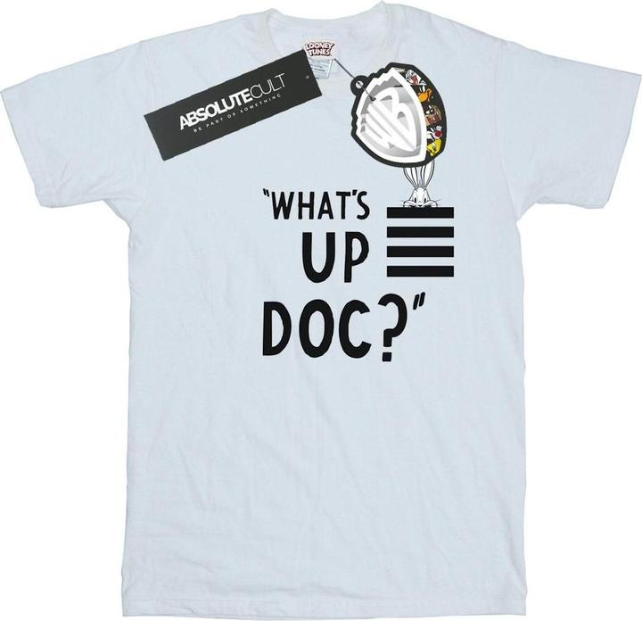 Image du produit Looney Tunes - T-shirt BUGS BUNNY WHAT'S UP DOC STRIPES - Femme (S)