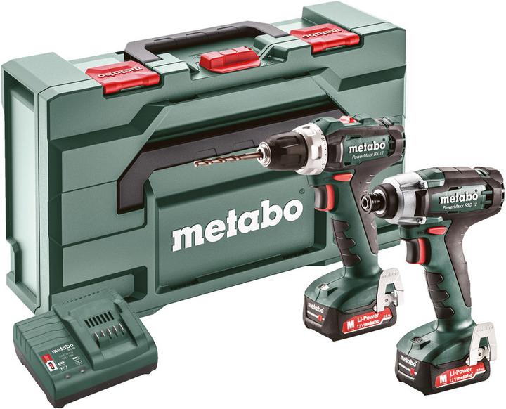 Actual product image Metabo Combo Set 2.7.1 12 V (Rechargeable battery operated)