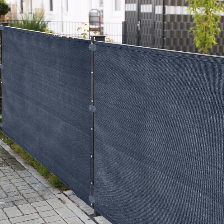 Immagine prodotto Relaxdays Attacco per schermo privacy da 52 pezzi (10 cm)