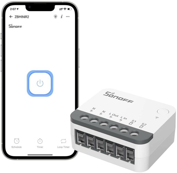 Produktbild Sonoff ZigBee-Lichtaktor (Schaltaktor)