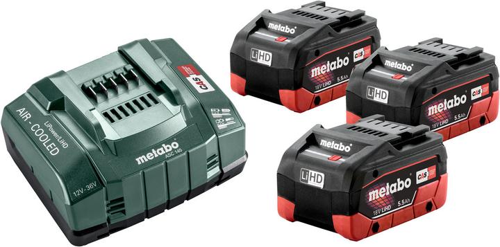 Charging station, 3x batteries