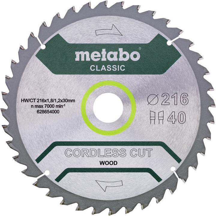 Produktbild Metabo Cordless Cut Wood - Classic