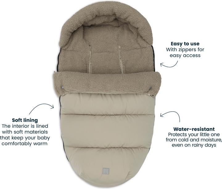 Produktbild Jollein Winterfusssack für Kinderwagen und Buggy