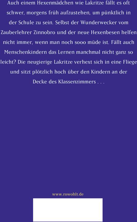 Produktbild Rotfuchs Hexe Lakritze (Deutsch, Eveline Hasler, Hans Poppel, 2024)
