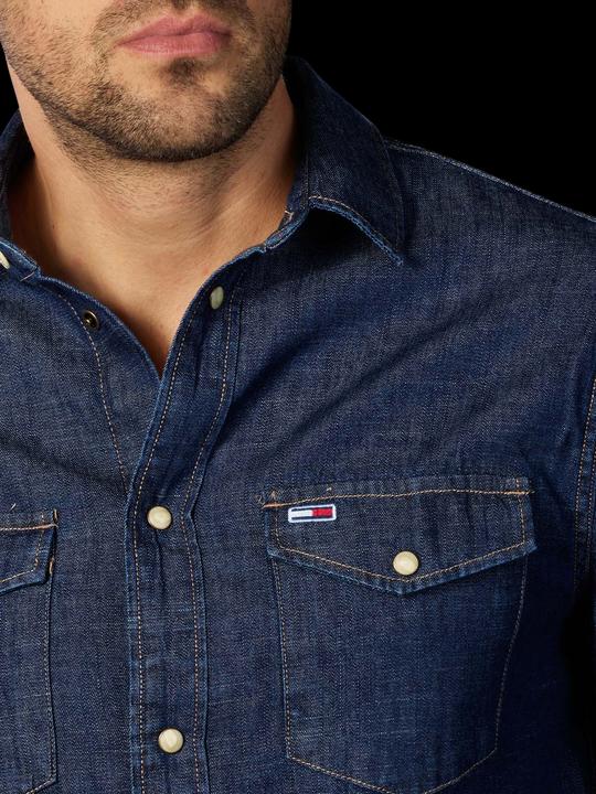 Produktbild Tommy Hilfiger Western Denim Shirt dk indigo (S)