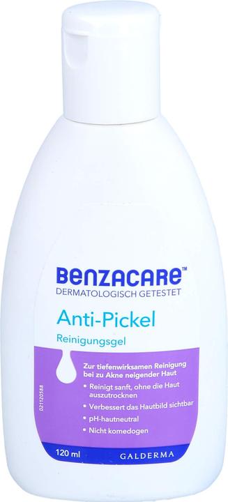 Actual product image Galderma Benzacare anti-pimple cleanser, 120 ml GEL (Gel, 120 ml)