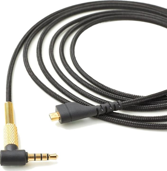 Mozo microUSB USB cable - mini socket 3.5 mm 2 m black (KS-SSA) (2 m, USB 1.0)