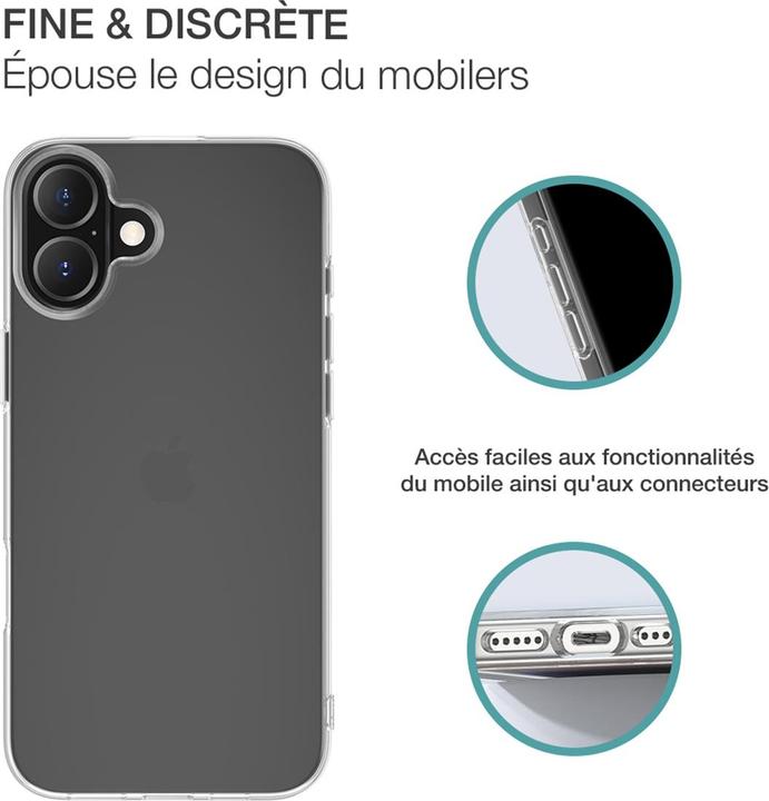 Image du produit Bigben SiliSoft (Apple iPhone 16 Plus)