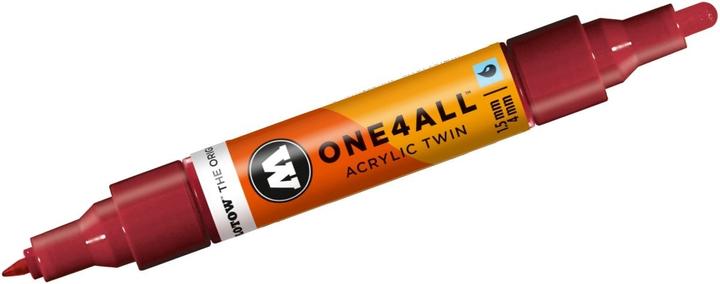 Image du produit Molotow Marqueur pour Maquettes - One4All Twin - Acrylique Bordeaux - 1,5/4mm - -086 - 15 cm (Bourgogne, 4 mm, 1 x)