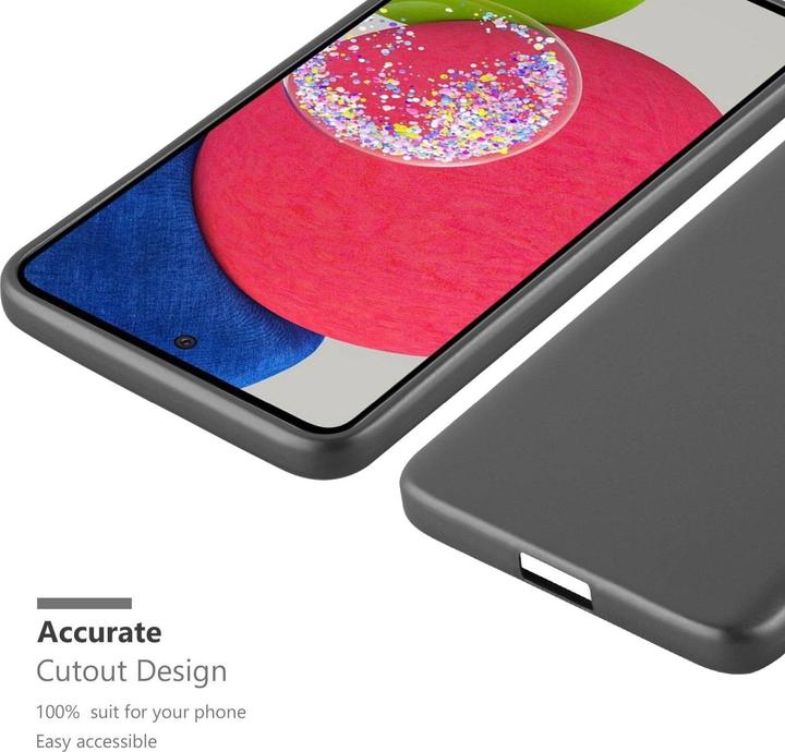 Produktbild Cadorabo TPU Matt Metallic Hülle (Samsung Galaxy A52, Samsung Galaxy A52 5G, Samsung Galaxy A52s 5G)