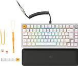 Produktbild Glorious GMMK Pro Gaming-Tastatur, 75% - weiss, ISO, Pre-Built (DE)