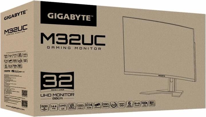 Produktbild Gigabyte M32UC (3840 x 2160 Pixel, 31.50")