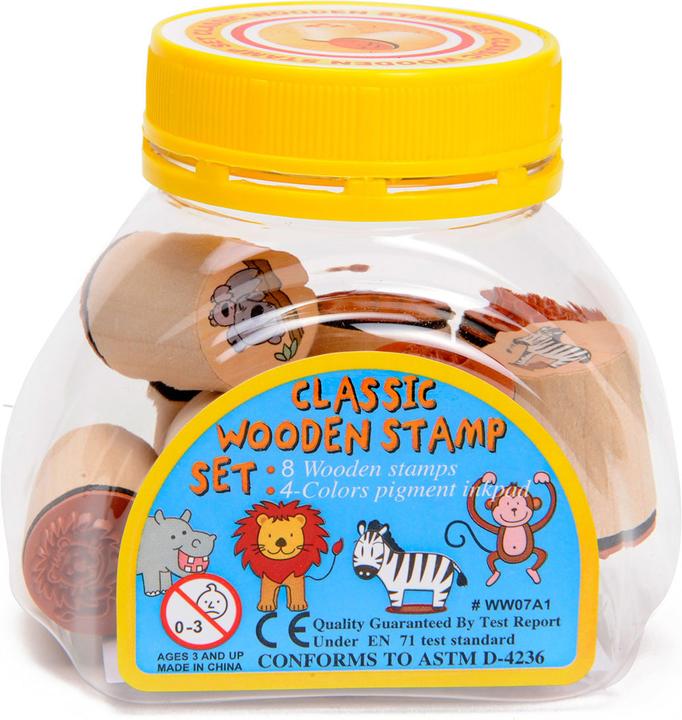 Actual product image Goki Stamp Wild Animals
