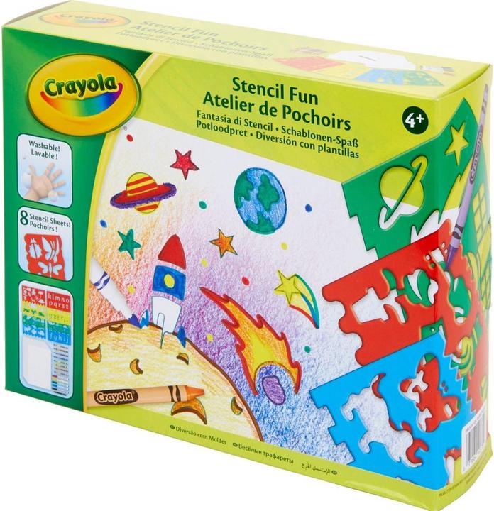 Image du produit Crayola peinture au pochoir