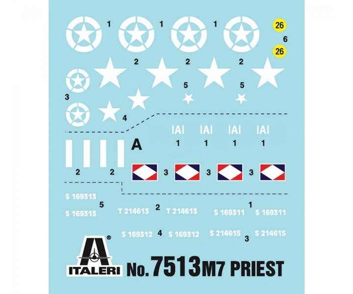 Image du produit 1:72 US M7 Priest 105mm/Kang. Fa.Ass.Kit