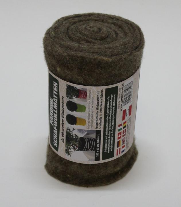 Actual product image GardenWool Sheep's wool mat