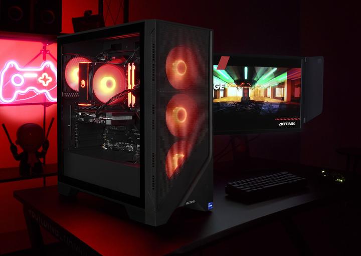 Produktbild Actina 5901443384427 PC Intel® Core™ i5 i5-13400F 32 GB DDR4-SDRAM 1 TB SSD NVIDIA GeForce RTX 4060 (Intel Core i5-13400F, 32 GB, 1000 GB, GeForce RTX 4060)