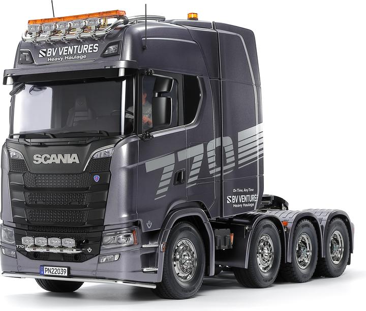 Immagine prodotto Tamiya 1/14 RC Scania 8x4/4 Gun Metal (Kit)