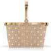 Image du produit reisenthel carrybag XS frame metallic dots coffee
