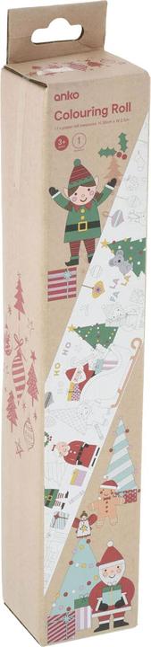 Image du produit Dessin à colorier Noël sur un rouleau, 250cm