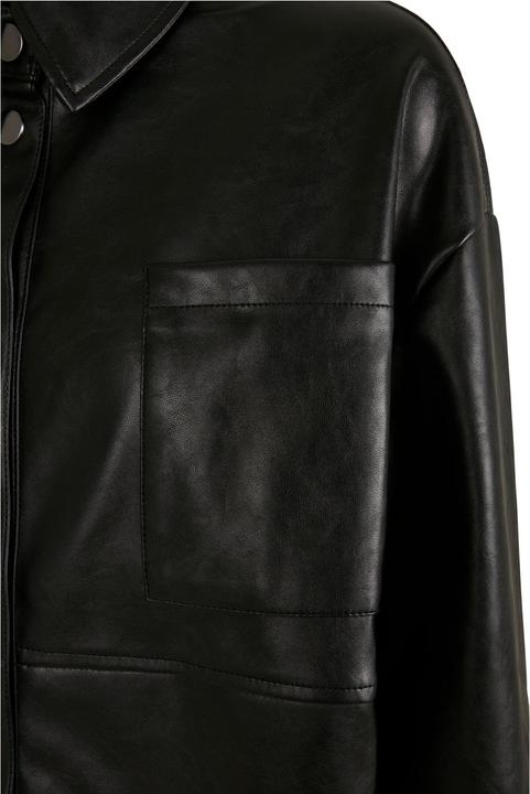 Immagine prodotto Urban Classics Maglietta da donna in finta pelle (L)