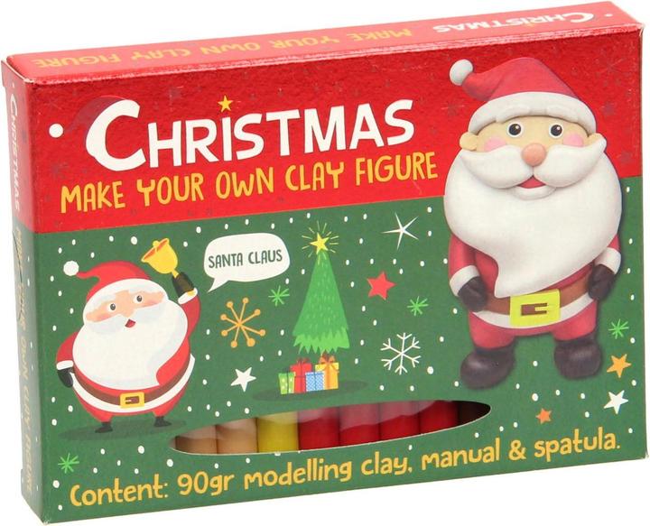 Produktbild Wins Holland Machen Sie Ihre eigene Weihnachtsfigur aus Ton (assortiert)